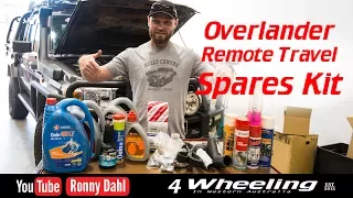 Overlander Remote Travel Spares Kit