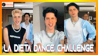 La Dieta Dance Challenge TikTok Compilation August 2020 (Martinez Twins - LA DIETA)