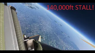 I took a eurofighter Typhoon to 140,000ft and stalled