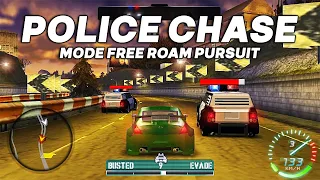 Jadi Ini Cara Dikejar Polisi di Mode Free Roam?? - NFS Carbon Own The City PSP Indonesia | Episode 7