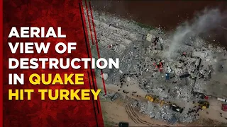 Turkey Earthquake Live Updates | Drone Footage Shows Magnitude Of Turkey’s Destruction | World News