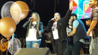 Marília Mendonça e Maiara Fazem Surpresa de Aniversário para Henrique no Show de Henrique e Juliano