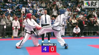 Sparring Final Vetarn Male +78kg - ITF World Cup 2016 - Budapest