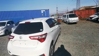 КРАТКИЙ ВИДЕООБЗОР TOYOTA VITZ 2017 ГОДА, ДВС 1300 СС, ПРИВОД 4 ВД