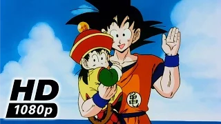 Goku presenta a su hijo Gohan