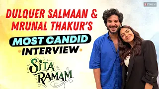 Dulquer Salmaan & Mrunal Thakur's MOST CANDID Chat On Sita Ramam | Relationships & Romance