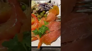 Smoke salmon let’s eat