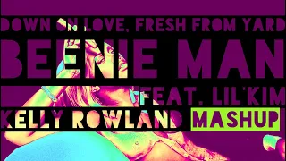 Beenie Man Feat. Lil’ Kim x Kelly Rowland - Down On Love, Fresh From Yard (Mashup)