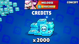 😍NEW BRAWLER MELODIE IS HERE!!!🎁|FREE GIFTS Brawl Stars/CONCEPT