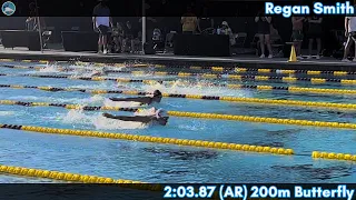 Regan Smith's 2:03.87 200m Butterfly (American Record)