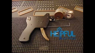 [98] How To Pick A Lock With A LockPick Gun (Snap Gun)