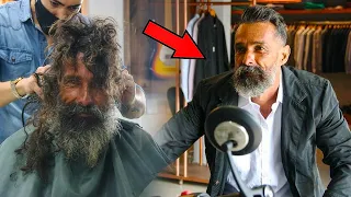 Парикмахеры подстригли бездомного, даже не подозревая, что кардинально изменят его жизнь