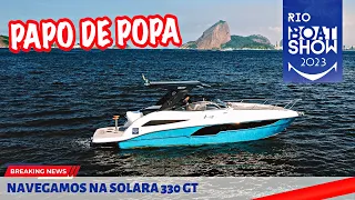 7° DIA | ACELERAMOS TUDO NA SOLARA 330 GT | AO VIVO DO RIO BOAT SHOW