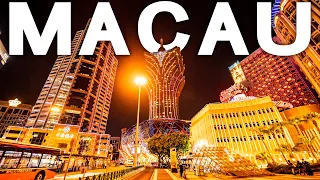 Macau 2023 4K HDR｜World Casino Night Walking Tour