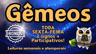 🎉GÊMEOS BÔNUS ♊ UM DESESPERO TOMA CONTA DESTA PESSOA! 😲 UM FINAL FELIZ É PREVISTO! 🤗🥰🙏🏻✨