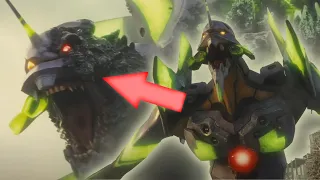 Godzilla Evangelion Hybrid Transformation