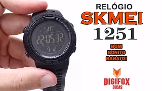 SKMEI 1251 ORIGINAL o relógio básico mais vendido até hoje é o MELHOR CUSTO/BENEFÍCIO de 2024