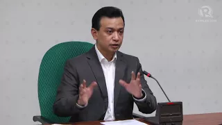 Trillanes submits bank secrecy waivers to AMLC, Ombudsman