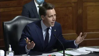 Hawley Calls for a “Cleaning of House” at DOJ, FBI Over Russiagate Revelations