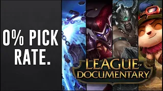 League of Documentary - Why These Champions are Garbage in Pro Play