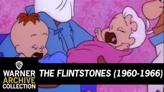 Pebbles and Bamm-Bamm become parents! | The Flintstones | Warner Archive