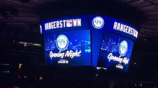 New York Rangers 2016-2017 Home Opener Intro (vs. New York Islanders)