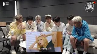 Bts reaction to blackpink unexplainable moments (fan made)