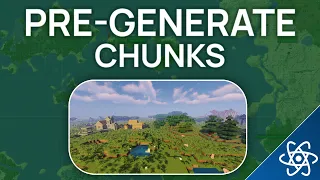 How to PRE-GENERATE CHUNKS on your Minecraft Server!