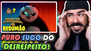 REACT - Kung Fu Panda 4 é DESRESPEITOSO: A História em 1 Vídeo!