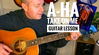 Take On Me - A-Ha Guitar Lesson as sung by Morten Harket Masked Singer