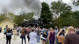 NC&StL 576 Whistle - First Time On Steam