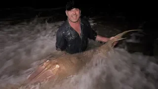 The most BIZARRE FISH caught from the BEACH! - Chasing Monsters