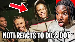 Noticuz Reacts to DD Osama X Dudeylo - BACK TO BACK (Shot by CAINE FRAME) (Prod by chrissaves)