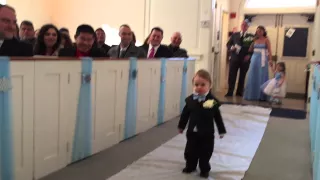 Ring bearer and flower girl