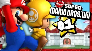 NEW SUPER MARIO BROS WII #01 EN DUO ! NOUVELLE ÉPOPÉE DE KIKI & KIRBENDO !