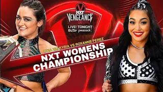 WWE 2K23 - Lyra Valkyria Vs Roxanne Perez - NXT Women's Championship | NXT Vengeance Day