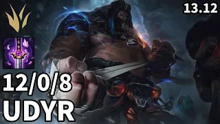 Udyr Jungle vs Darius - EUW Master | Patch 13.12