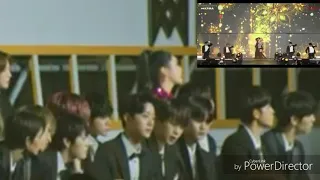 WANNA ONE & CHUNGHA REACTION TO MAMAMOO @KPMA 2018