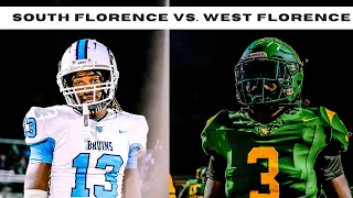 #2 South Florence VS. #16 West Florence | Old School Ground and Pound Football | FULL HIGHLIGHTS