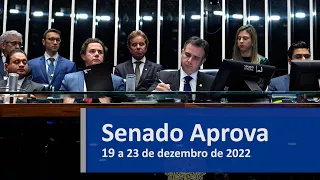 Senado Aprova (19/12 a 23/12): PEC da Transição e Orçamento de 2023 são os destaques da semana