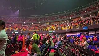 Así El Palacio de Los Deportes A Las 20:35 Previo al Concierto de Madonna. CDMX 20/4/24.