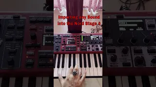 Nord Stage 4 - Easy Importing Sound and Samples