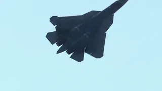 Su-57 Sounding like a Rocket..!