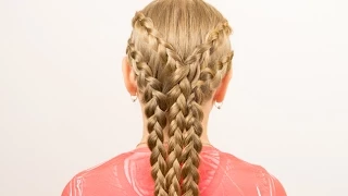 Французские косички для девочек. French Braids for Girls