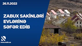 Zabux sakinləri evlərinə səfər edib - XÜSUSİ REPORTAJ