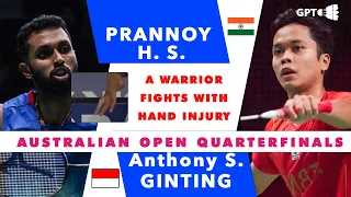 PRANNOY H S VS. Anthony S GINTING | AUSTRALIAN OPEN | - QF