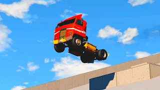 Best Rollover Crashes #17 - BeamNG Drive  CrazyCarCrash