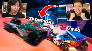 CORRIDA DA HOTWHEELS contra o SKORPION! - Hot Wheels Unleashed