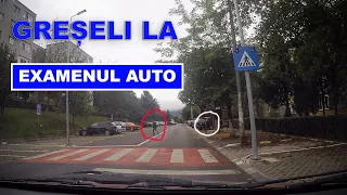 Cele mai frecvente greseli la EXAMENUL AUTO | Partea 1