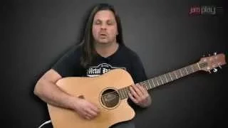 How To Play Its Been Awhile By Staind Acustic Corus (Mike Mushok)
